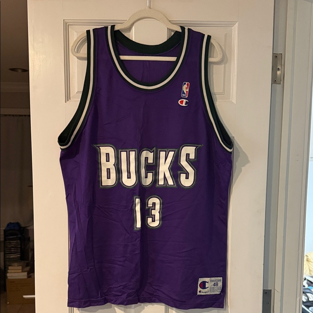 Milwaukee Bucks Glenn Robinson Champion NBA Jersey